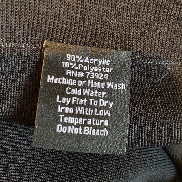 NWT Misook Black Pants with zippered ankles - Picture 5 of 7